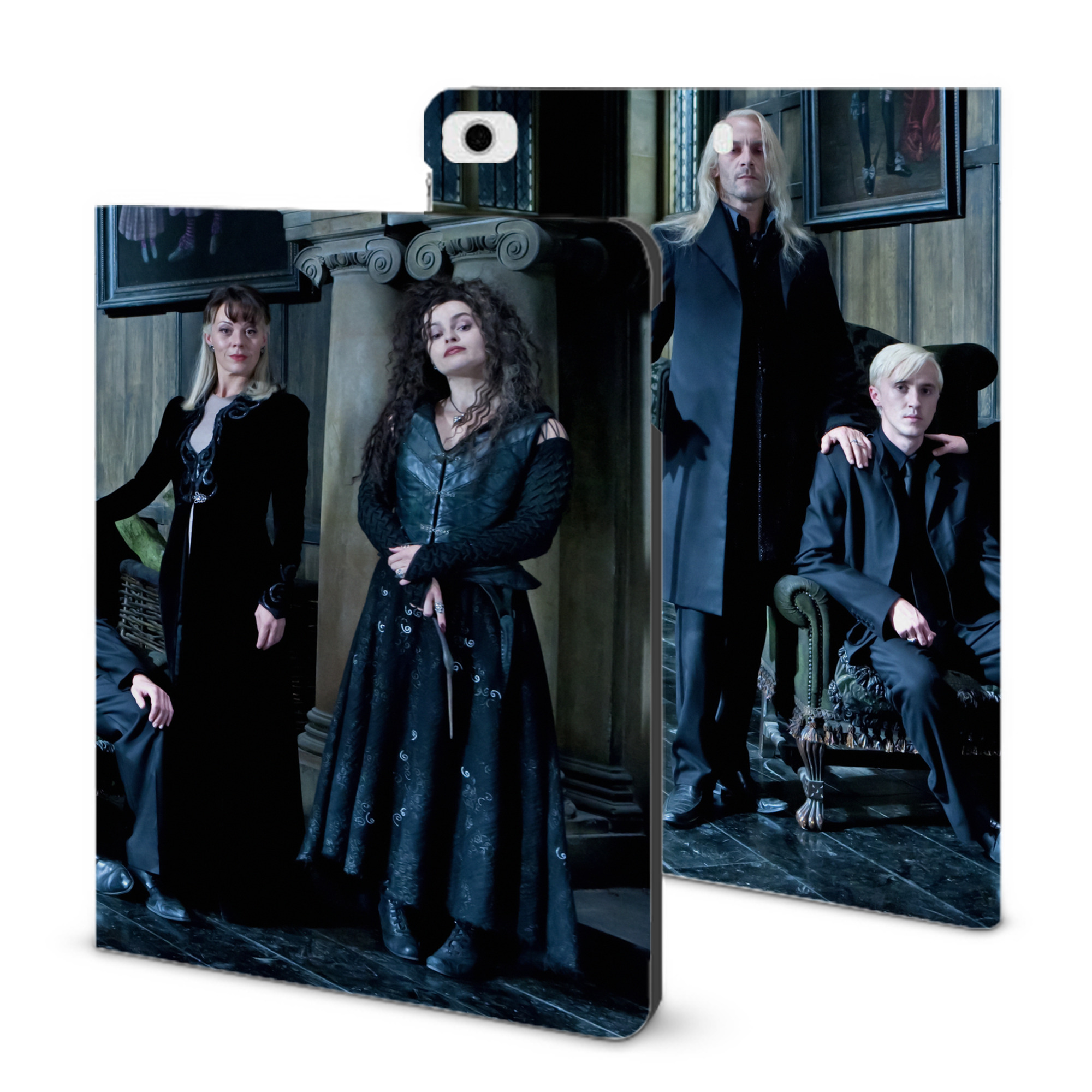 （画像用） Harry Potter ハリー・ポッターシリーズ IPad ケース ブック型 PUレザー TPU 耐衝撃 軽量 薄型 ペン収納なし 全面保護 IPad 各モデル対応